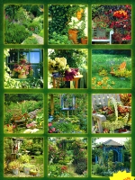 Календарь 2008 (на скрепке) Мой сад артикул 8237d.